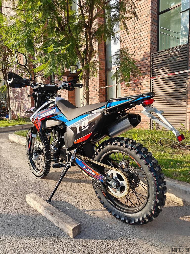 Эндуро мотоцикл Jebe 19 — надёжный байк для бездорожья